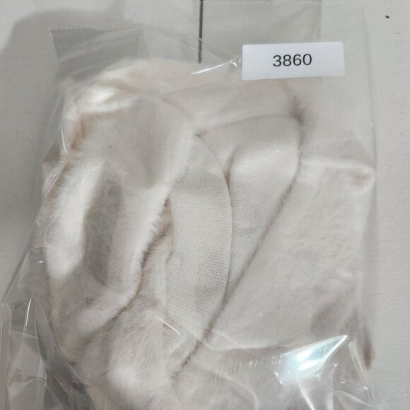 SO Sweater Womens Cropped Button-Up Cardigan Faux Fuzzy Knit Small White - Picture 12 of 12